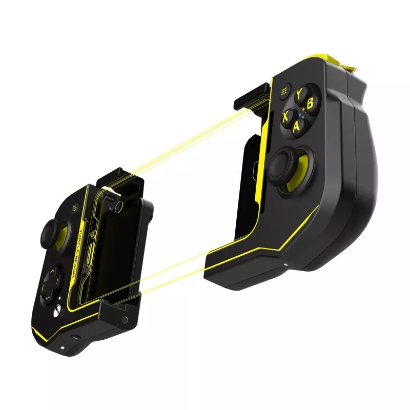 Spēļu kontrolieris Turtle Beach Atom melns dzeltens Bluetooth Android bezvadu