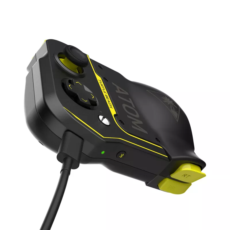 Spēļu kontrolieris Turtle Beach Atom melns dzeltens Bluetooth Android bezvadu