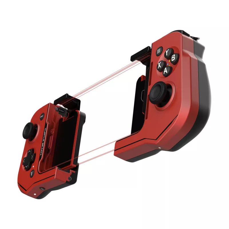 Spēļu kontrolieris Turtle Beach Atom melns sarkans Bluetooth Android bezvadu