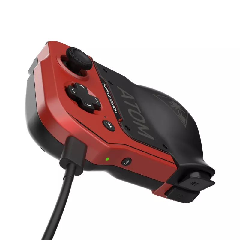 Spēļu kontrolieris Turtle Beach Atom melns sarkans Bluetooth Android bezvadu