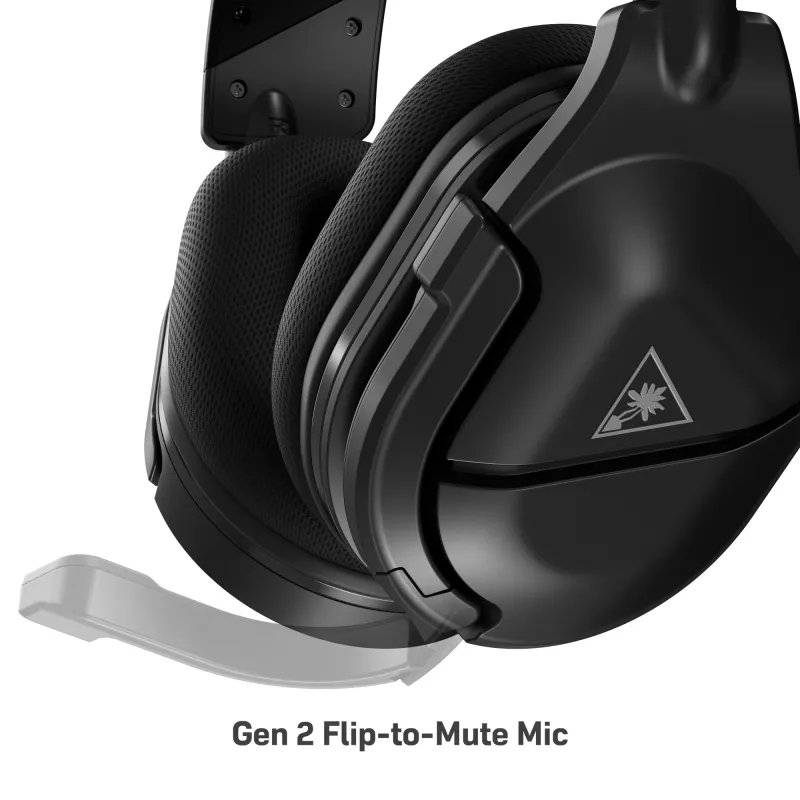 Austiņas Turtle Beach Stealth 600 Gen 2 MAX – vadu un bezvadu, USB-C, apkārt auss glāžņa tipa, 20–20000 Hz, melnas