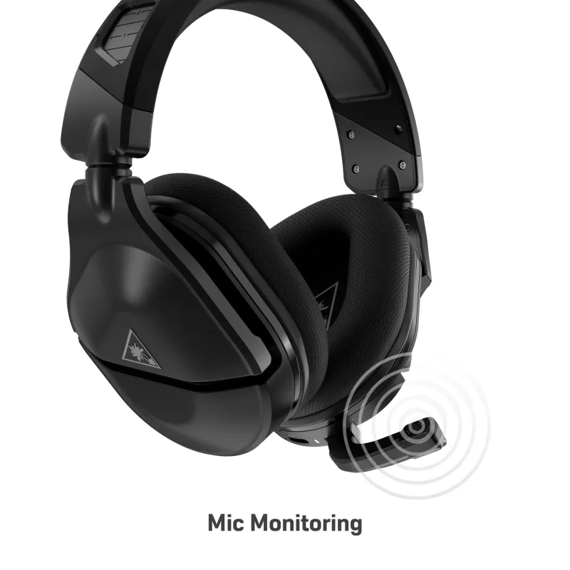 Austiņas Turtle Beach Stealth 600 Gen 2 MAX – vadu un bezvadu, USB-C, apkārt auss glāžņa tipa, 20–20000 Hz, melnas