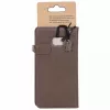 Buffalo 657525 mobilā tālruņa maciņš 14 cm (5,5 collas) Folio brūns