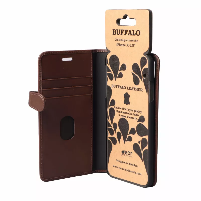 Buffalo 658565 mobilā telefona maciņš Folio brūns