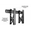 Video sienas stiprinājums Multibrackets M Public Push 40-70 collas melns