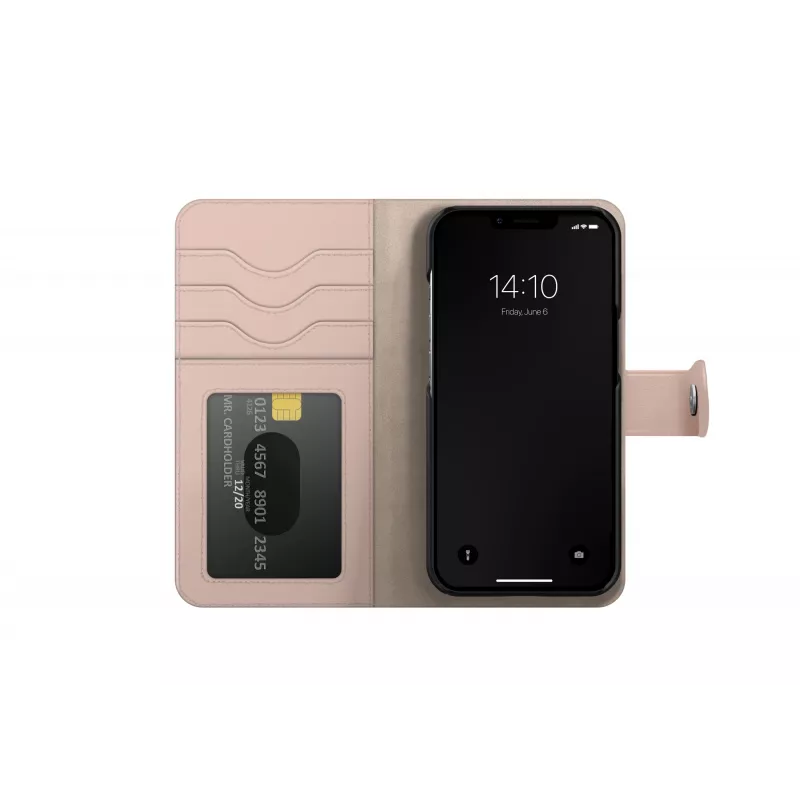iDeal of Sweden Magnet Wallet+ iPhone 13 / 14 / 16e Rozā, Atvāžamais vāciņš, Apple, iPhone 13/14/16E, 15,4 cm (6,06″), Rozā