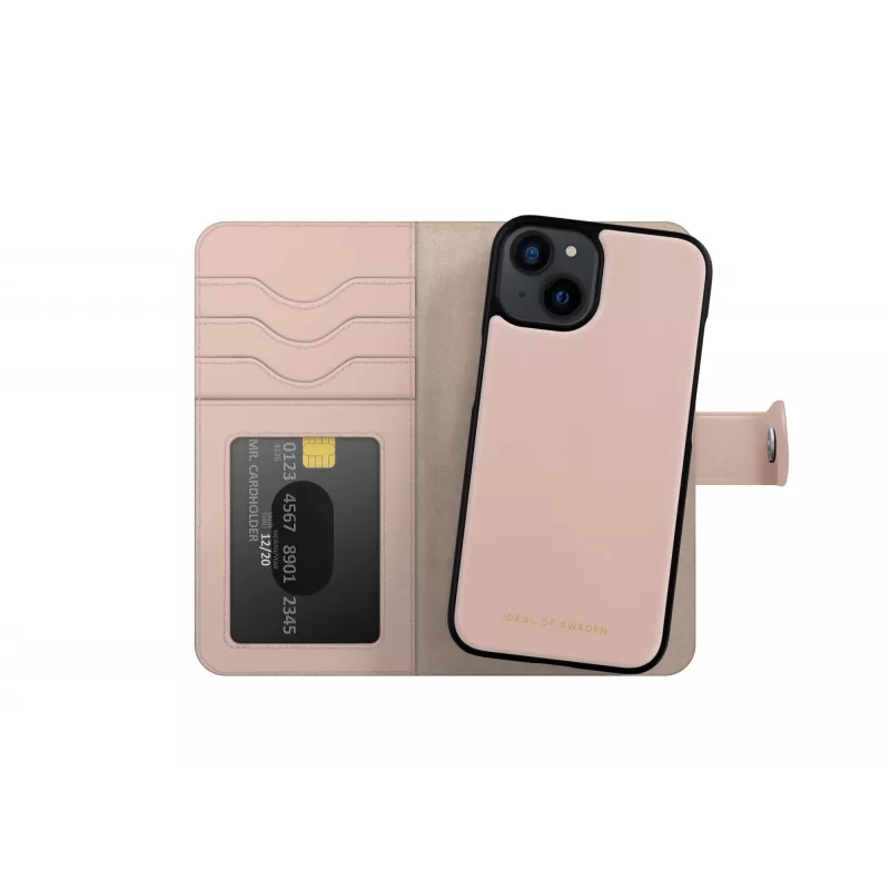 iDeal of Sweden Magnet Wallet+ iPhone 13 / 14 / 16e Rozā, Atvāžamais vāciņš, Apple, iPhone 13/14/16E, 15,4 cm (6,06″), Rozā