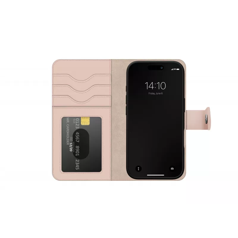 iDeal of Sweden Magnet Wallet+ iPhone 17 Rozā, Flip case, Apple, iPhone 17, 16 cm (6.3 collas), Rozā