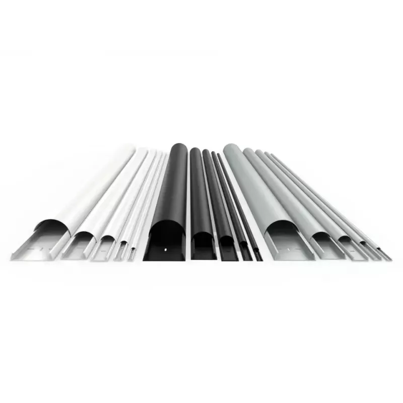 Multibrackets M universālais kabeļu pārsegs, melns, 18 mm platums, 1600 mm garums