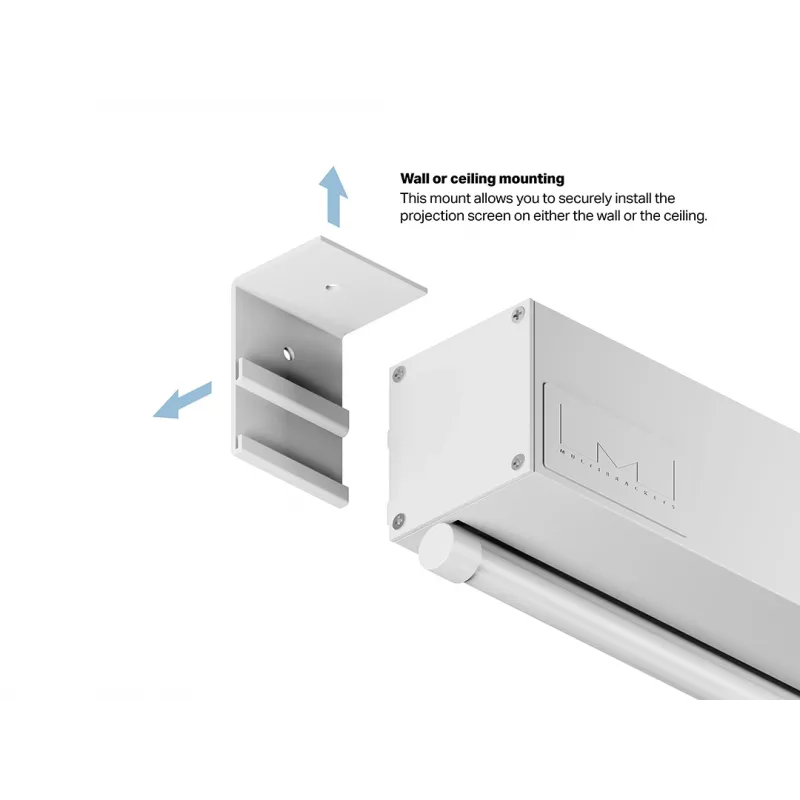 Multibrackets M 1:1 Manual Projection Screen 200x200, 112 inch balta Edition