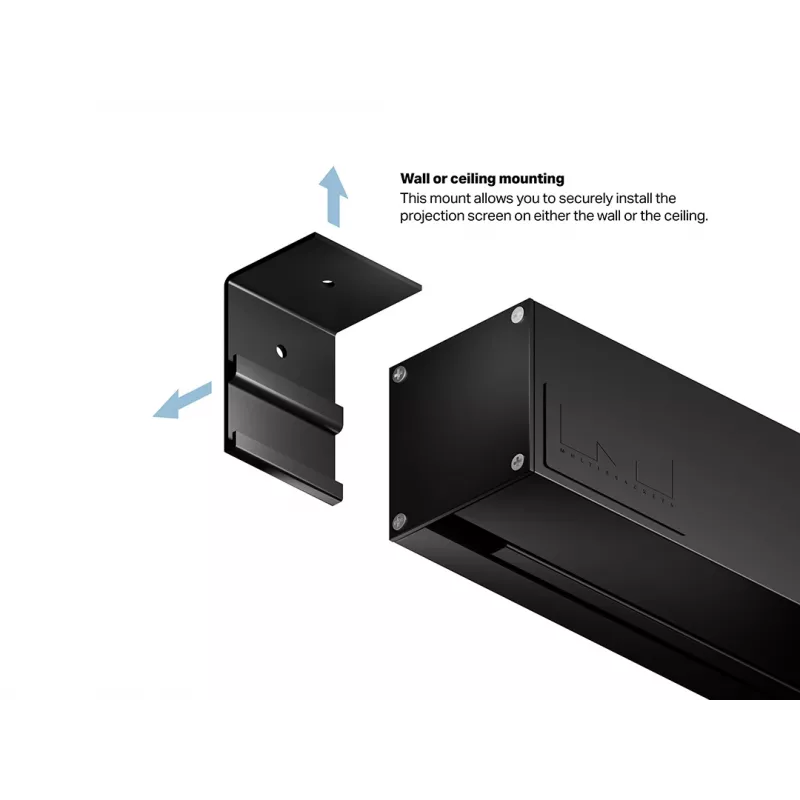 Multibrackets M 16:9 motorizēts projekcijas ekrāns 240x135, 108 collu Melns Edition