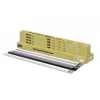 Multibrackets M vadu slēptuve SS melna, 75 mm platums - 1600 mm garums