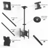 Griestu stiprinājums Multibrackets M Public Medium Back to Back Melns 3000