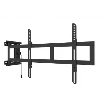 Pagriežamais sienas stiprinājums MULTIBRACKETS M Universal 180° — 26 collu–47 collu ekrāniem, VESA līdz 400x400, maks. 25 kg, melns