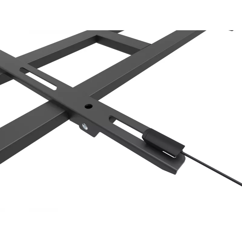 Pagriežamais sienas stiprinājums MULTIBRACKETS M Universal 180° — 26 collu–47 collu ekrāniem, VESA līdz 400x400, maks. 25 kg, melns