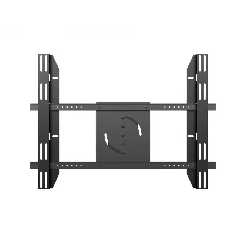 Viena ekrāna publiskā displeja statīvs MULTIBRACKETS M – melns, atbalsta līdz 60 kg, VESA 200x200–800x400