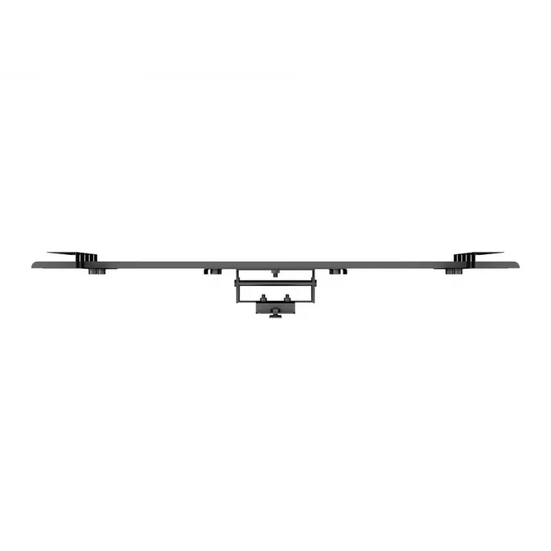 Viena ekrāna publiskā displeja statīvs MULTIBRACKETS M – melns, atbalsta līdz 60 kg, VESA 200x200–800x400
