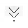Multibrackets M VESA Gas Lift Arm Quad Melns 40 kg 15-32 collas