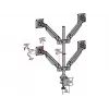 Multibrackets M VESA Gas Lift Arm Quad Melns 40 kg 15-32 collas