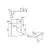 Portatīvā datora statīvs Multibrackets M Laptop Holder Gas Lift Arm melnā krāsā