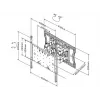 Multibrackets M VESA Super plāns Tilt & Turn Plus HD stiprinājuma kronšteins