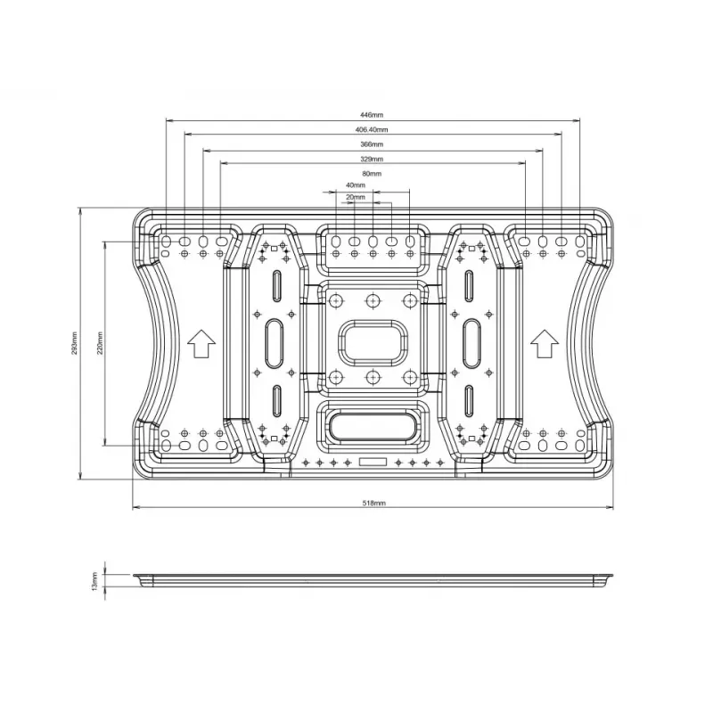 Multibrackets M VESA Super plāns Tilt & Turn Plus HD stiprinājuma kronšteins