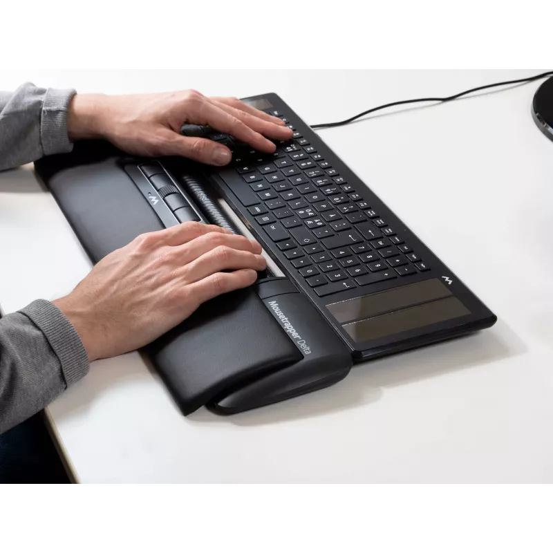 Pele Mousetrapper Delta Pele Melna Pagarināta USB-A