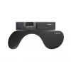 Rokas balsts Mousetrapper Armrest Asymmetric — Mākslīgā āda, melna, 680×205×20 mm