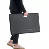 Stāvēšanas paklājiņš Mousetrapper Active Standing Mat — taisnstūrveida, melns, 740 × 450 mm, 1,8 cm biezums