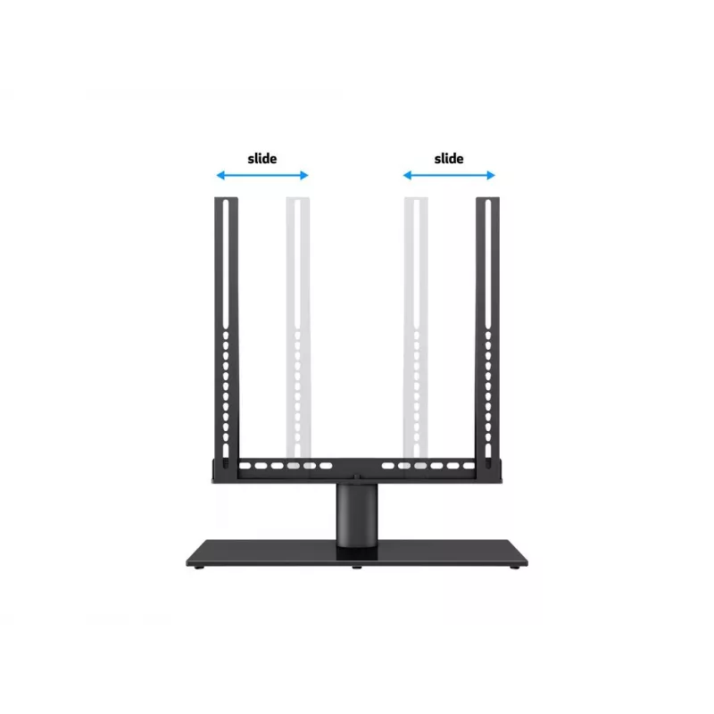 Galda statīvs Multibrackets M VESA Tablestand Turn melns vidējs MAX 400x400