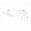 Austiņu turētājs Multibrackets M Headset Holder Wall Melns