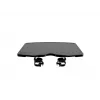 Plaukts Multibrackets M Public Floorstand Shelf Basic 150 Melns Plastmasa Tērauds