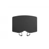 Plaukts Multibrackets M Public Floorstand Shelf Basic 150 Melns Plastmasa Tērauds