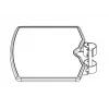 Plaukts Multibrackets M Public Floorstand Shelf Basic 150 Melns Plastmasa Tērauds