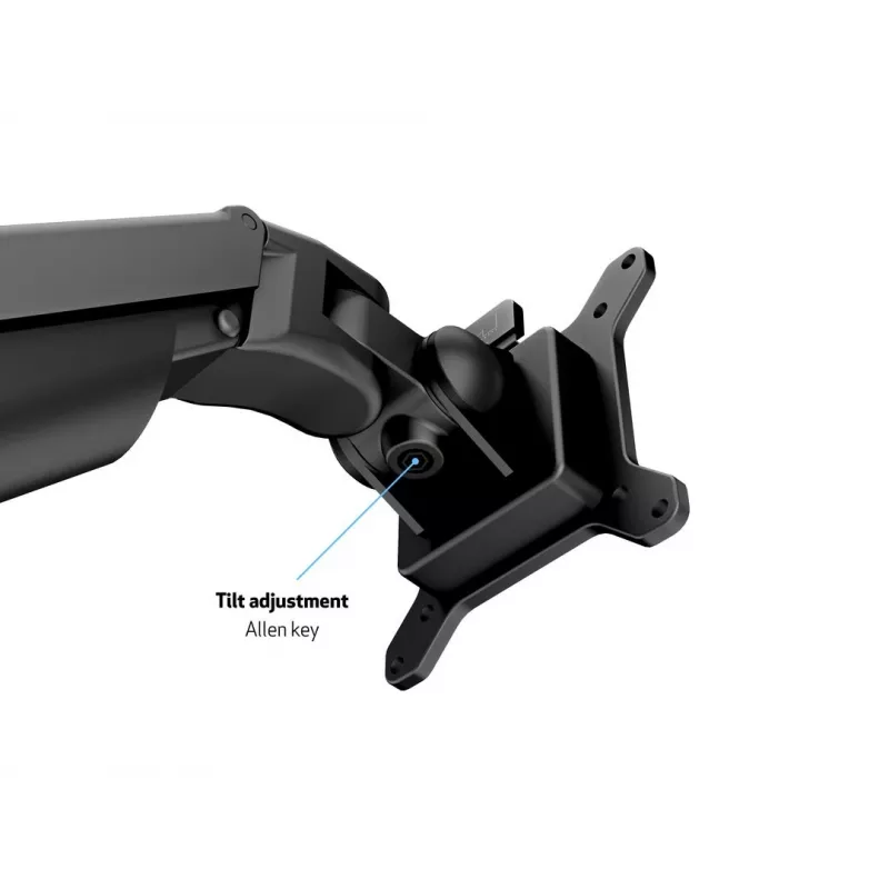 Multibrackets M VESA Gas Lift Arm Single Melns HD
