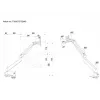 Multibrackets M VESA Gas Lift Arm Single Melns HD