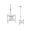 Multibrackets M Public Ceilingmount Medium Single balta 3000 Maks. svars 30 kg Min. ekrāns 32 collas Maks. ekrāns 55 collas