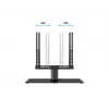 Multibrackets M VESA galda statīvs Turn Small MAX 300x300 melns
