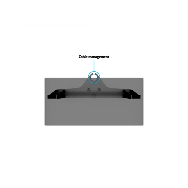Multibrackets M VESA galda statīvs Turn Small MAX 300x300 melns