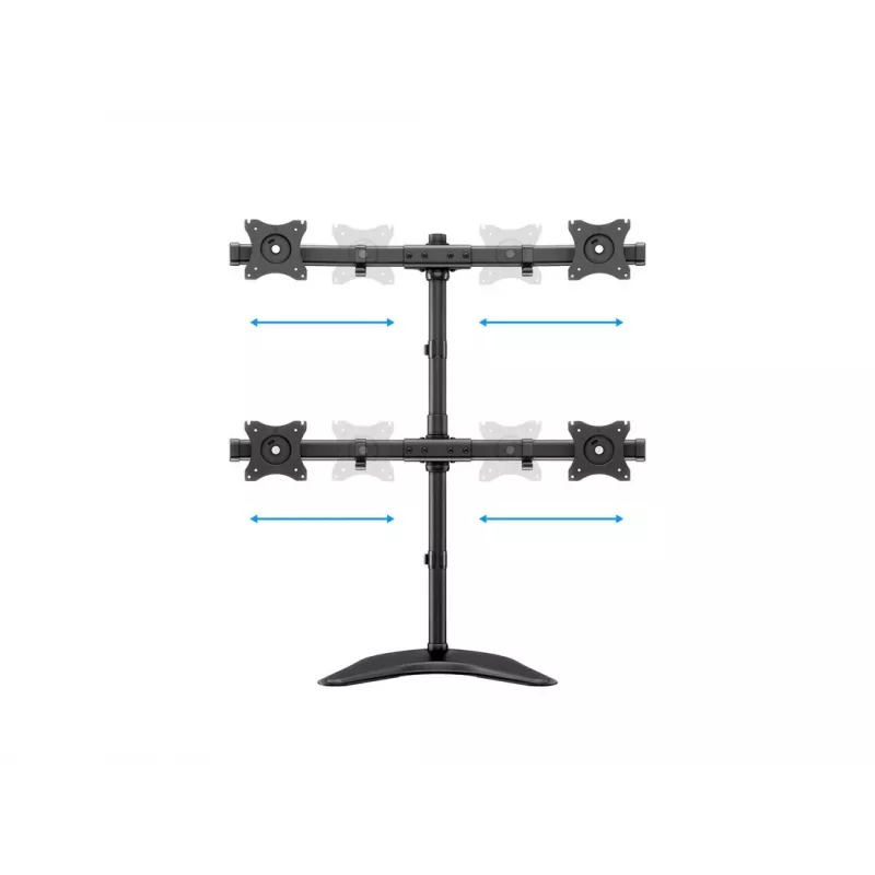Multibrackets M Deskstand Basic Quad brīvi stāvošs stiprinājums 32 kg 15-27 collas