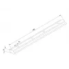 Sliedes pagarinājums Multibrackets M Pro Series Aluminium 180 mm