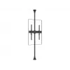 Plakanā paneļa stiprinājuma svira Multibrackets M Pro Series Fixed Arms 600 mm, tērauds, melna, 2 gab. iepakojumā