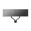 Multibrackets M VESA gāzes pacelšanas svira diviem monitoriem blakus, melna, skava, 20 kg, 15-32 collas