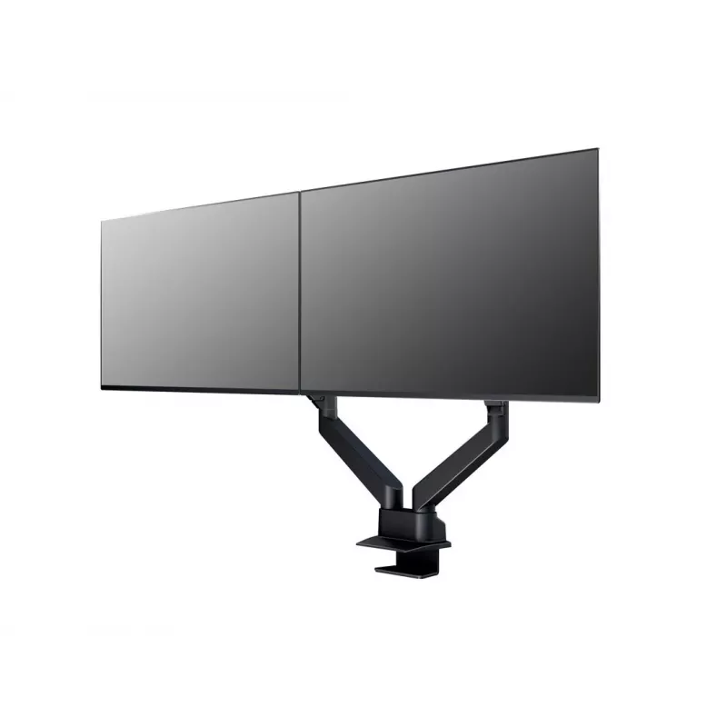 Multibrackets M VESA gāzes pacelšanas svira diviem monitoriem blakus, melna, skava, 20 kg, 15-32 collas