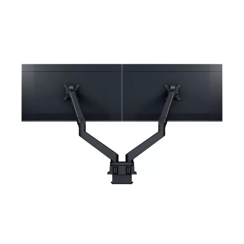 Multibrackets M VESA gāzes pacelšanas svira diviem monitoriem blakus, melna, skava, 20 kg, 15-32 collas