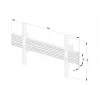 Multibrackets M Wallmount Pro MBW1U Fixed Melns 50 kg 40-65 collas