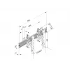 Wall Mount Multibrackets M Wallmount Pro MBW1U Melns 30 kg 40-65 inch