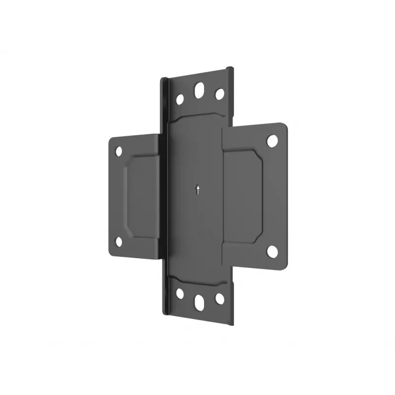 Multibrackets M Pro Series - Wallmount Plate Small, Sienas plāksne, Melna, Tērauds, 30 kg, Sliede, M Pro Series