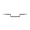 Multibrackets M Pro Series - Wallmount Plate Small, Sienas plāksne, Melna, Tērauds, 30 kg, Sliede, M Pro Series