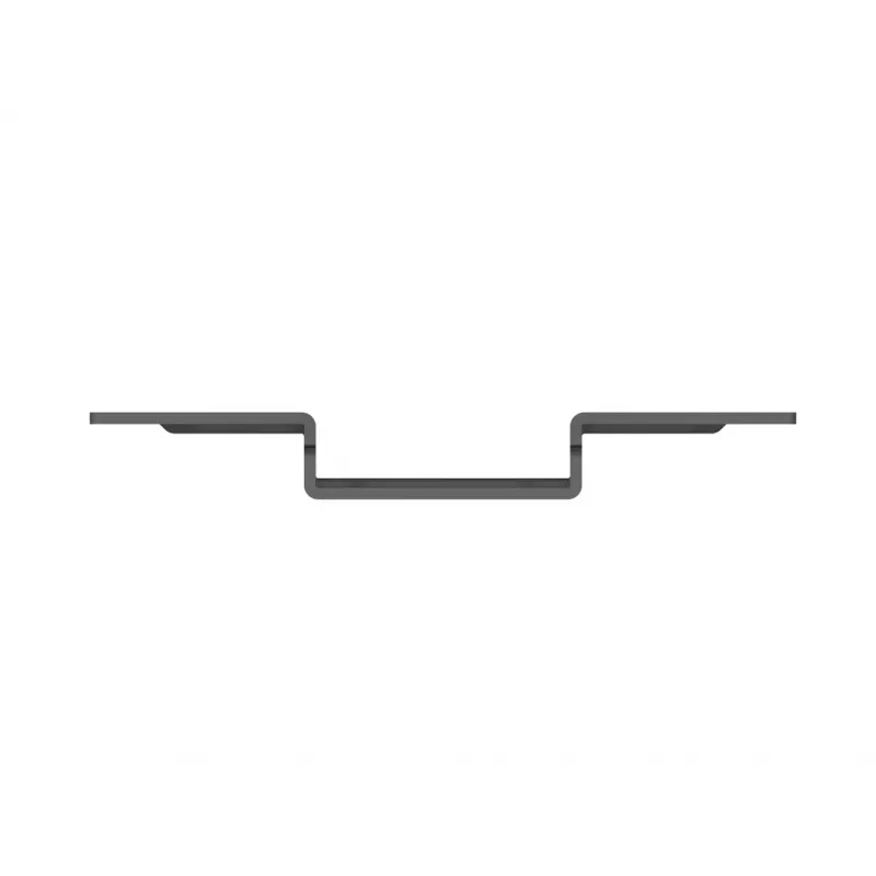 Multibrackets M Pro Series - Wallmount Plate Small, Sienas plāksne, Melna, Tērauds, 30 kg, Sliede, M Pro Series